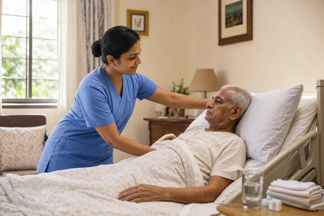 Patient Attendants: Support for bedridden patients, post-operative care, and daily routines.