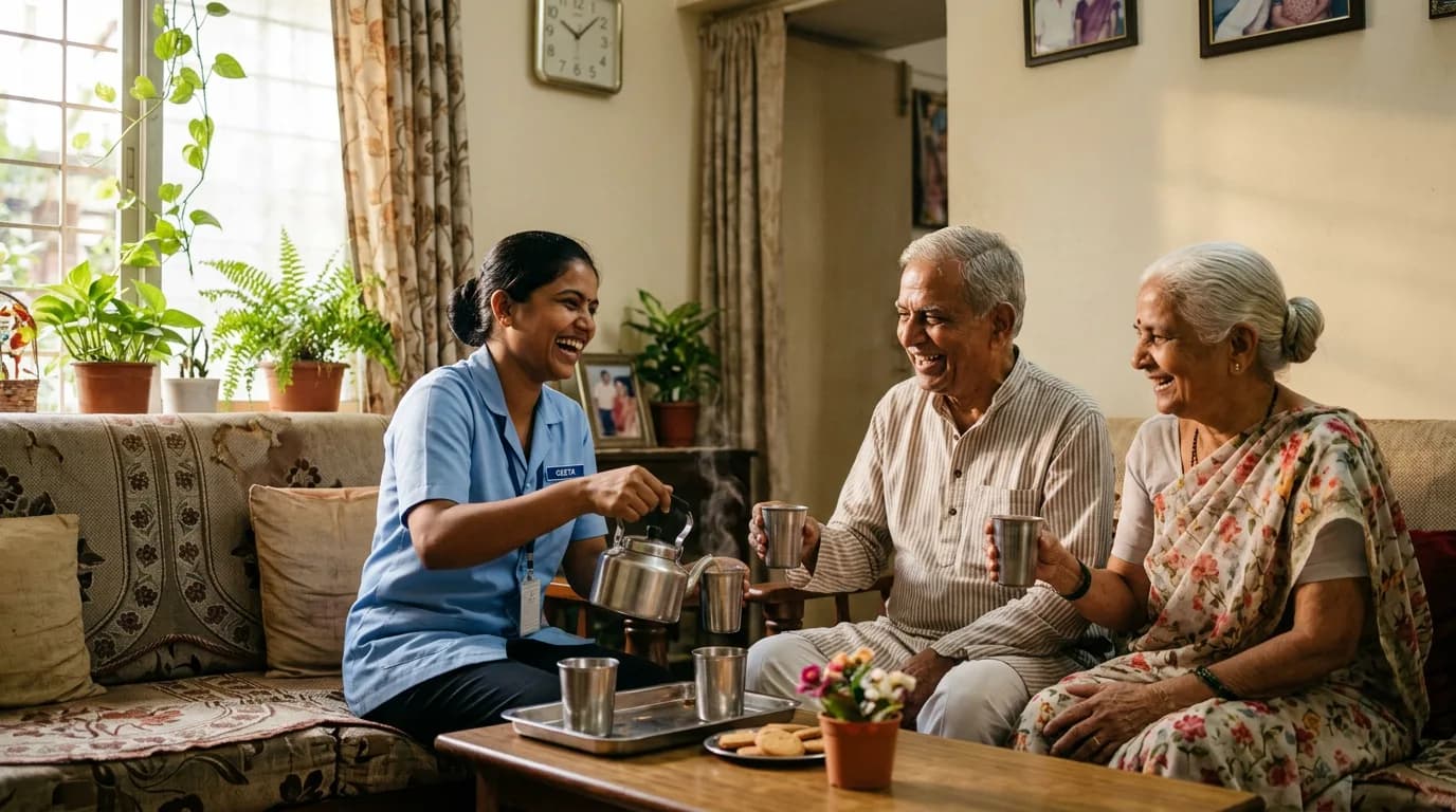 Patient Caretakers: Trained caretakers for daily assistance, companionship, and personal care.
