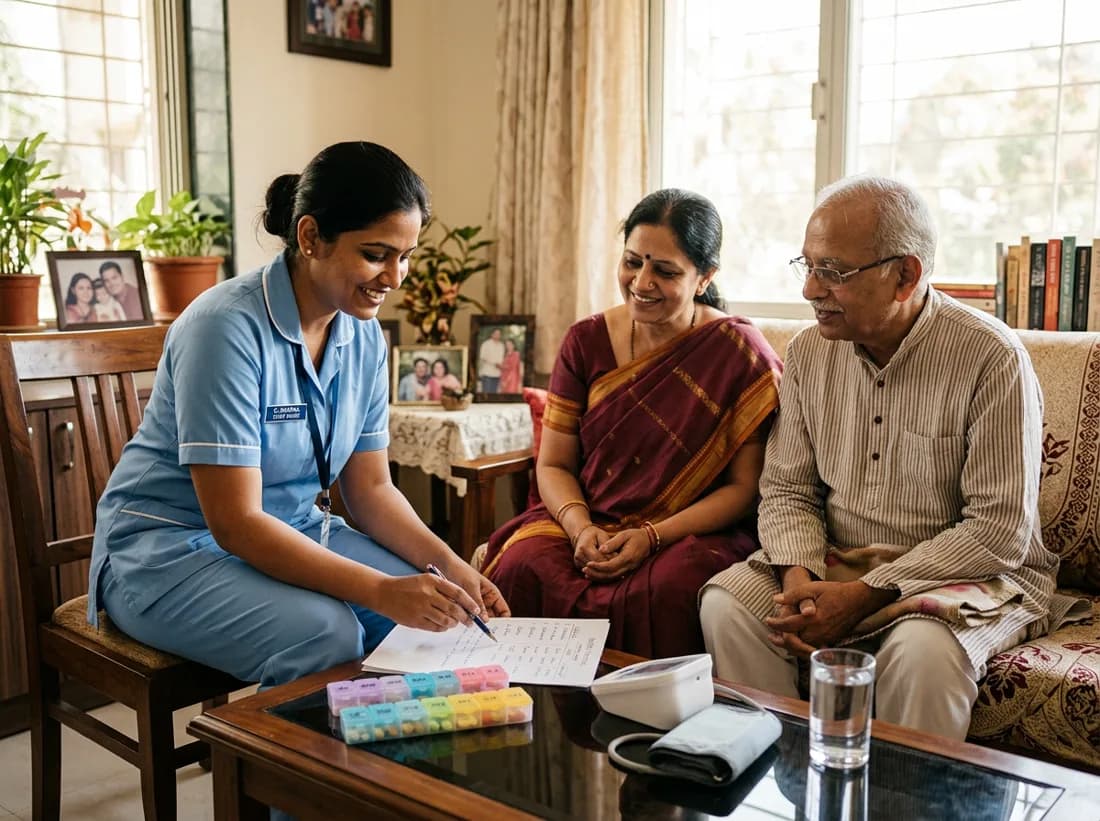 Home Nursing: Skilled nurses for post-surgery care, chronic illness, medication support, and more.